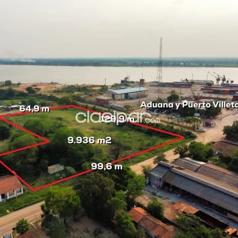 Terreno en venta frente a la aduana de Villeta — foto 4