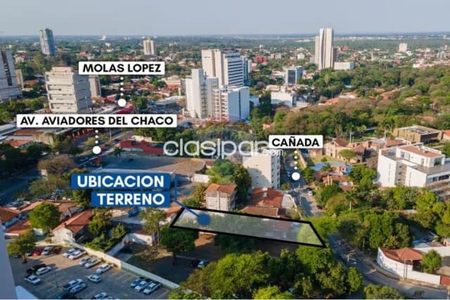 En venta terreno de 700 m2 en Ycua Sati, a 1 cuadra de aviadores del chaco y a 3 cuadras d, foto 2