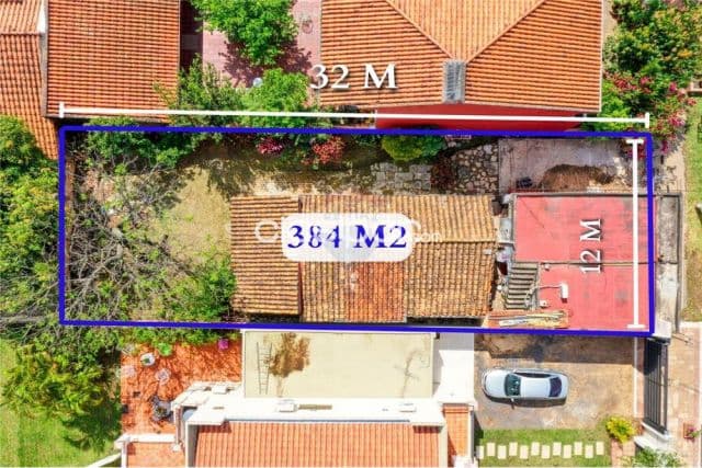 Terreno con excelente ubicación en el barrio San Jorge de Asunción. 12x32 de dimensiones