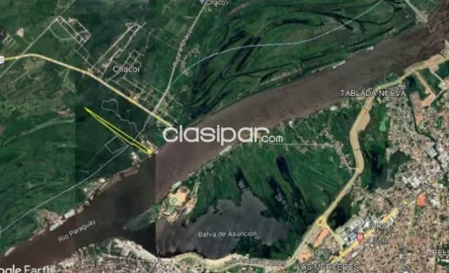 En venta 7.5 has en chacoi con salida al río (nueva Asunción), foto 2
