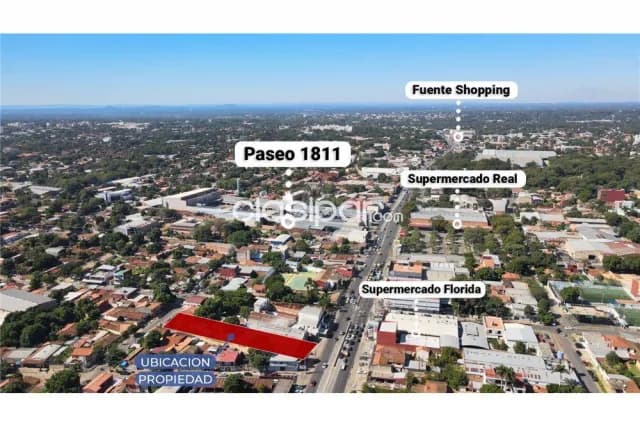 Terreno 1.050 m2 de calle a calle s/ ruta mcal.estigarribia fdo.zona sur, foto 4