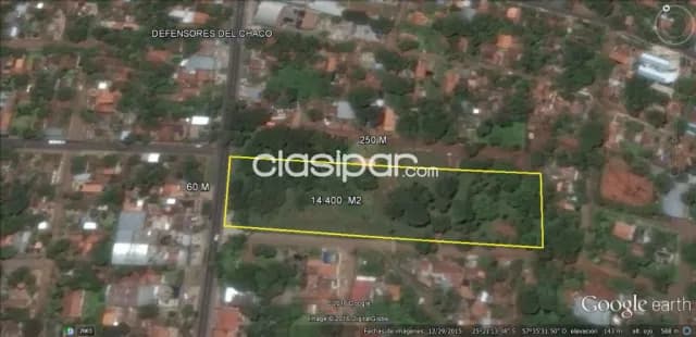 Villa Elisa ypatí s/ asfalto: 14.400 m2 ideal p/ futuros shopping, centro comerciales, etc — foto 3