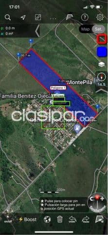 20 hectareas en chacoi cod 2547