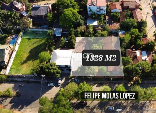 Terreno de 1.328 m2 en Zona Molas López, Carmelitas-CLLA5688851