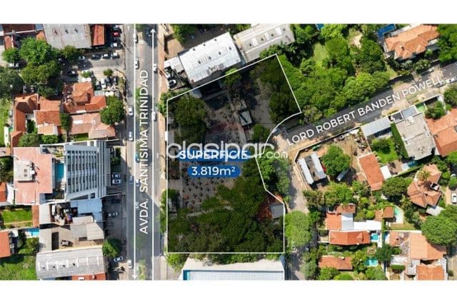 Terreno de 3.819 m2 a mtrs del shopping del sol sobre stma Trinidad c/julio correa, foto 1