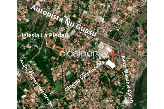 Terreno bo. Mbocayaty zona colegio santa ana e iglesia la piedad — foto 2