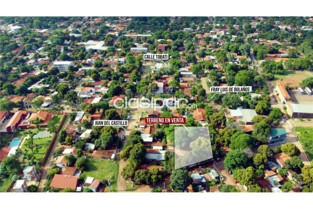 Terreno en esquina de 1.134m2 Lambaré totalmente amurallado c/ 3 entradas, foto 4