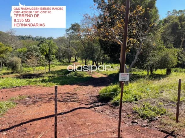 Hernandarias, Vendo 8.335 m2 sobre la super carretera — foto 2