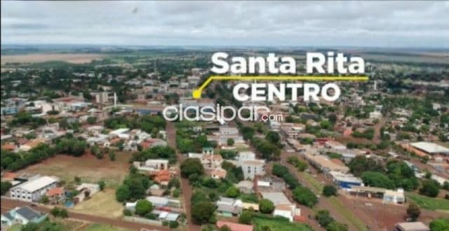 En venta terreno de 2.328 m2. En esquina muy cerca al centro de santa rita, alto parana