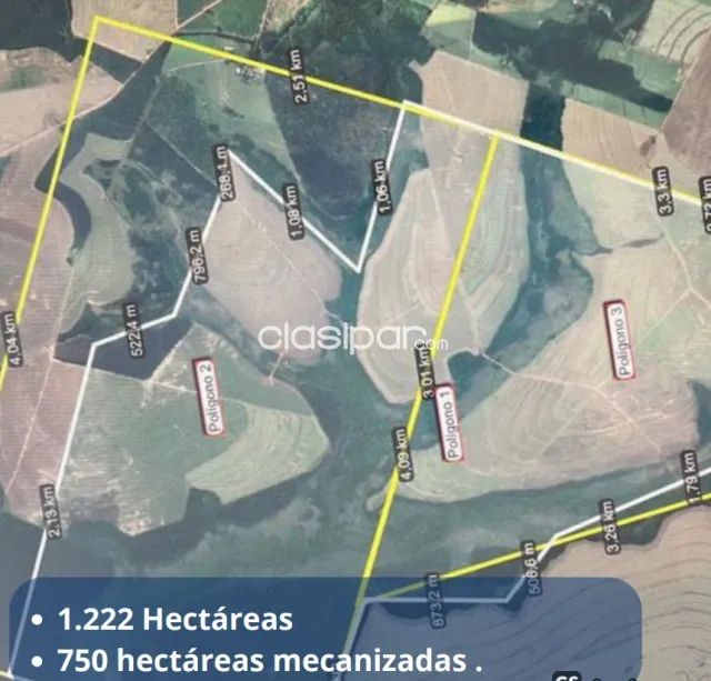 Santa rita – alto paraná: 1.222 haectareas, tierra mixta ideal p/ agricultura, foto 4