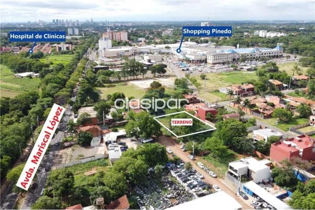 Terreno - Venta - Paraguay Central San Lorenzo VENDO AMPLIO TERRENO EN ESQUINA ZONA Pinedo, foto 3