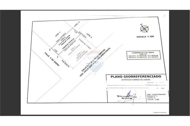 Terreno de mas de 1000 m2fdo.norte a 400 mtrs de mcal.lopez y al costado de clinicas, foto 2