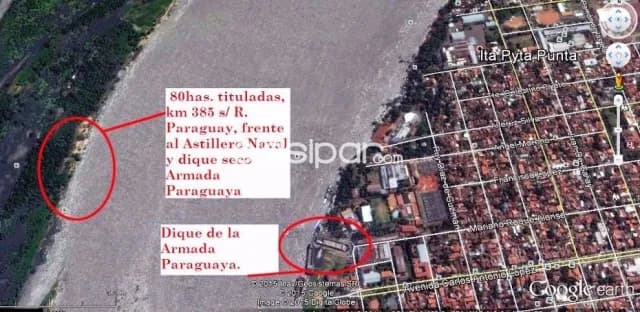 Frente bahía asuncion ita pyta punta: 73 has s/ rio p/ multiples emprendimientos — foto 5