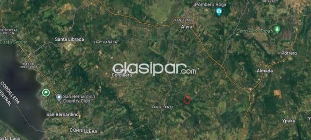 2 Terrenos con arroyo en venta en Atyra