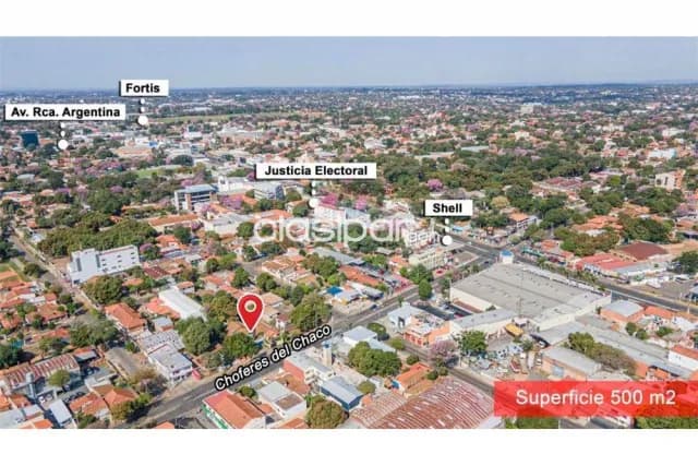 Terreno 500 ms s/avda.choferes del chaco a 200 mtrs de eusebio ayala-Recoleta, foto 5