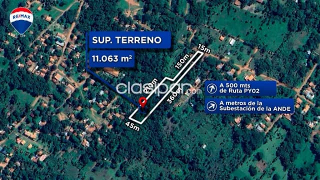 💥importante terreno de 1 héctarea en la ciudad de itauguá, a 500 mts. De ruta 2💥, foto 2