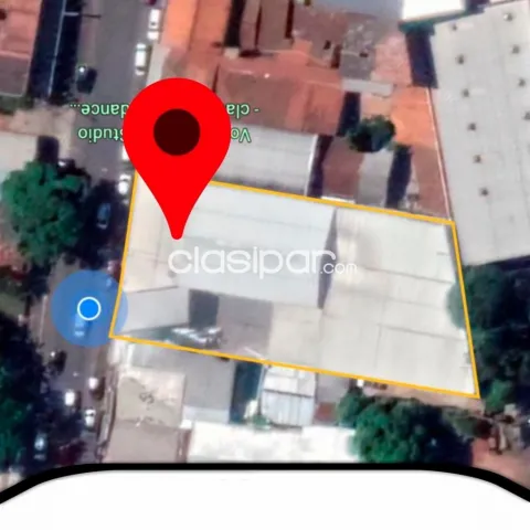 San Lorenzo – centro: 1.240 m2 terreno, 480m2 deposito, + oficina, empresarial — foto 2