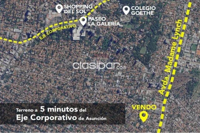 Terreno de 476 m2 a 3 cuadras de avda. Mme. Lynch — foto 5
