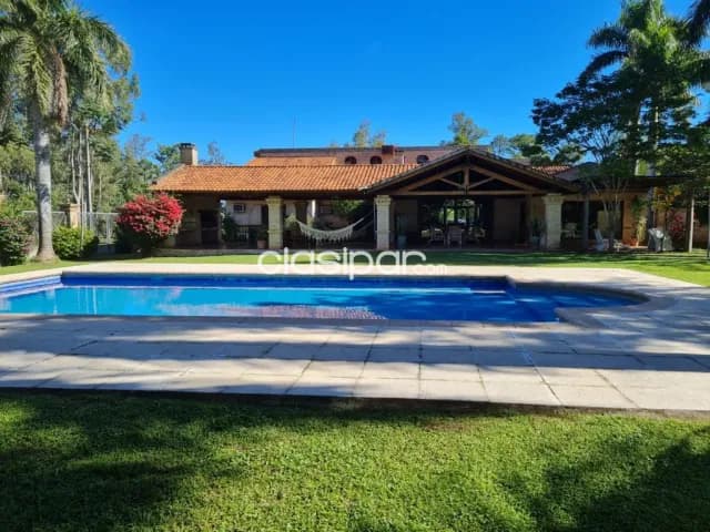 Villa florida – tebicuary: Elegante residencia fin de semana, 500 m2, 6 suites, jardín, foto 4
