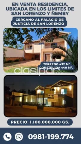 En venta hermosa residencia de dos plantas, cercano al palacio de justicia de San Lorenzo — foto 2