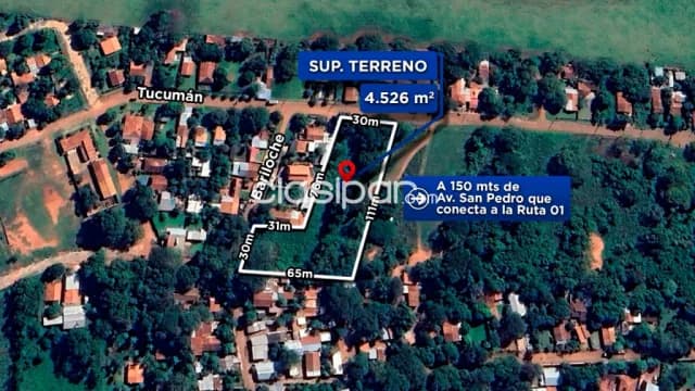 Amplio terreno zona reducto San Lorenzo, foto 2