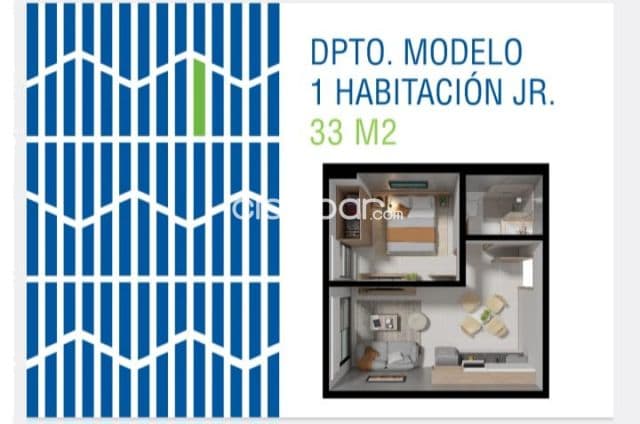 Depto de un dormitorio zuba 9 Encarnación