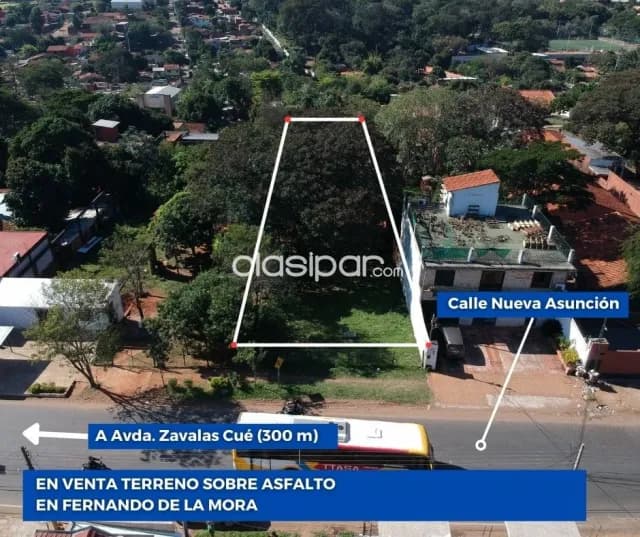 Amplio terreno en fdo de la mora sur - sobre calle nueva Asunción — foto 5