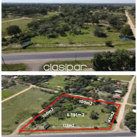 Terreno sobre ruta en esquina en villa florida — foto 2