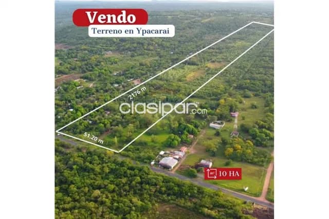 10 hectáreas en ypacarai sobre asfalto, foto 3