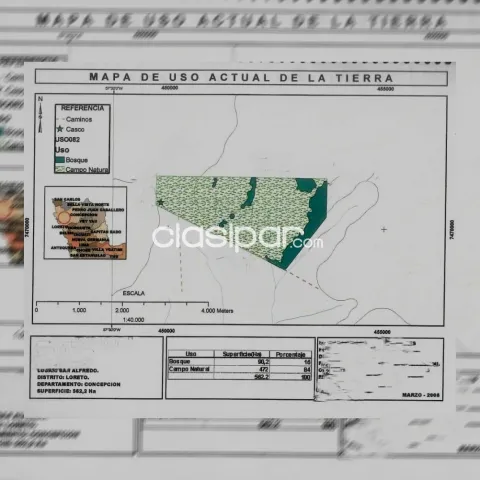562,2 hectáreas. Concepción. San Alfredo. Plan de uso al día. Docus., al día. Vendo/Oferta — foto 2