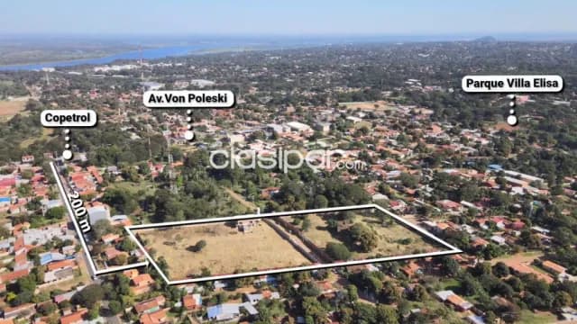 En venta importante terreno de 16.482 m2., ubicado en pleno centro de Villa Elisa !!! — foto 2