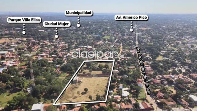 En venta importante terreno de 16.482 m2., ubicado en pleno centro de Villa Elisa !!! — foto 4