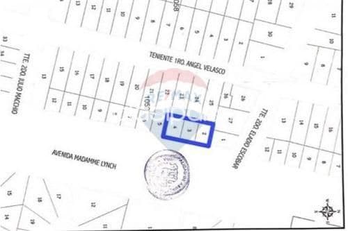 3 terrenos juntos sobre nivel de calle en madame lynch — foto 1