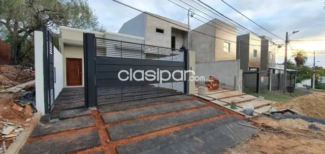 Lambaré camino al yacht: Chalet a estrenar, 110 m2, 3 dormit, quincho, parrilla, terraza, foto 2