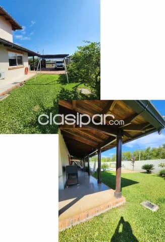 Luque en bo cerrado: Elegante residencia, 825 m2, amplio jardín, quincho, piscina — foto 2
