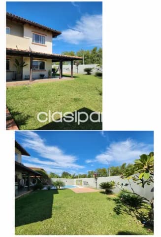 Luque en bo cerrado: Elegante residencia, 825 m2, amplio jardín, quincho, piscina — foto 4