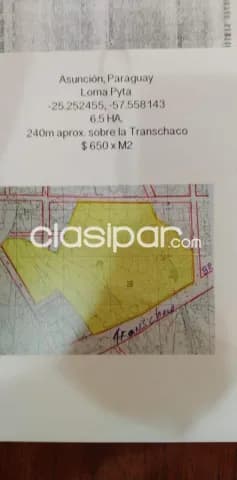 Gran Propiedad de 6,5 Hectáreas en Loma Pyta, Asunción - CLLA5926271 — foto 2