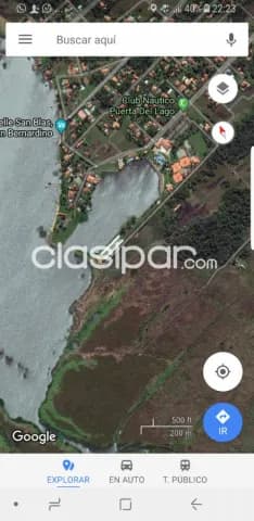 Sobre el lago, vendo 2 lotes de 1.000 m2 cada uno — foto 4