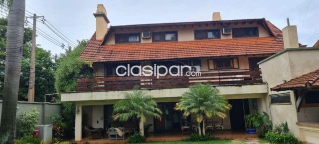 Villa Morra: Residencia de lujo p/ vivienda, empresariales, 5 dormit, gran jardín, piscina