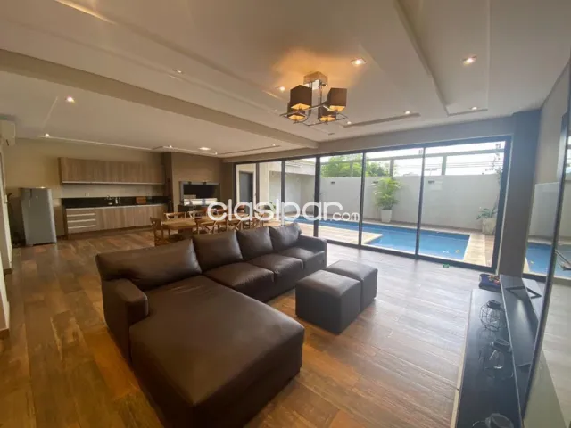 Villa Morra boggiani: Lujosa residencia minimalista, 3 niveles, 4 suites, jardín, piscina, foto 4