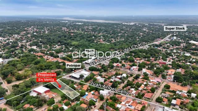 Amplio terreno en lambare sobre ruta defensores del chaco — foto 2