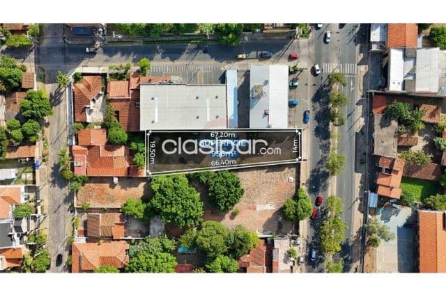 Terreno sobre aviadores del chaco a la venta