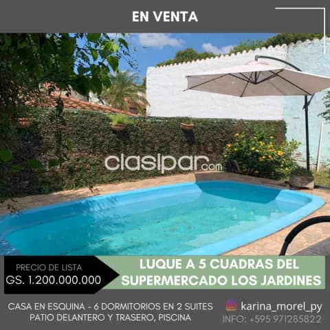 Propiedad de 6 habitaciones Luque, zona ciclo via, los jardines — foto 3