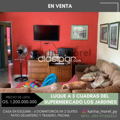 Propiedad de 6 habitaciones Luque, zona ciclo via, los jardines — foto 4