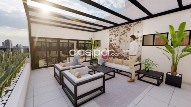 Financio pre-pozo dpto 57 m2 1 dormitorio 2 baños alto urundey zona cit, foto 3