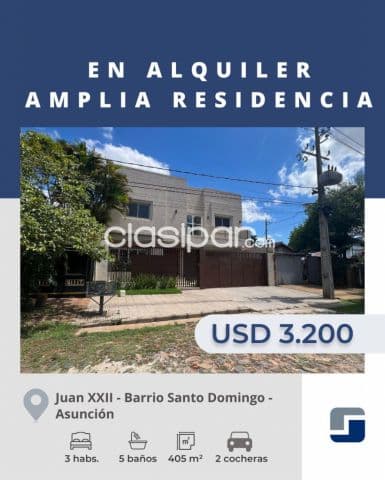 Elegante Residencia en Alquiler en el Barrio Santo Domingo