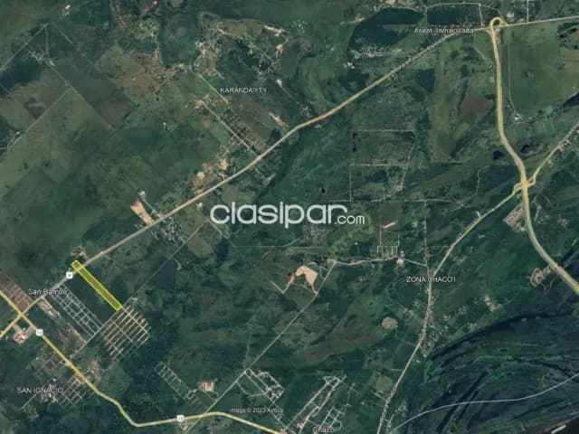 Falcon – chacoí: Vendo inigualables 9 has, p/ múltiples usos constructivos, inmobiliarios, foto 2