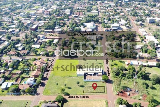 terreno en venta en Hohenau centro 515 m2