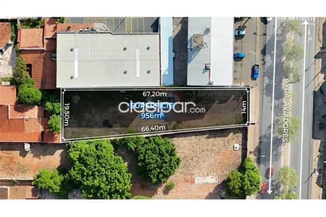 Terreno sobre aviadores del chaco. Asunción zona shopping del sol — foto 2