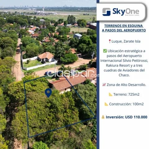 Terreno en venta en Luque. Isla zárate, especial para desarrollo inmobiliario, foto 2